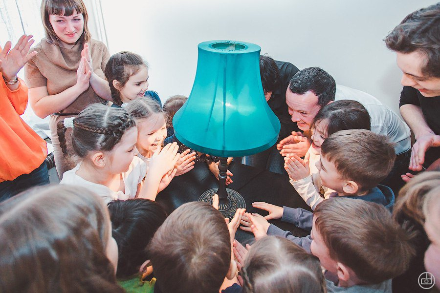Новогодняя встреча детского книжного клуба "Зелёная лампа"