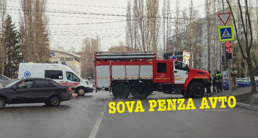 Пензенцы сообщают о серьезной аварии в Арбеково, образовавшей пробку