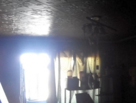 В Кузнецке 27-летнего мужчину спасли из горящей квартиры