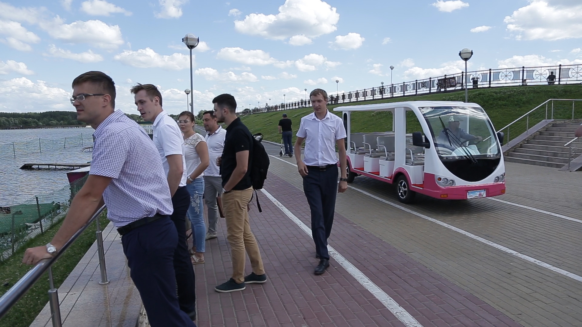 Город Спутник посетила делегация компании - застройщика Ульяновской области