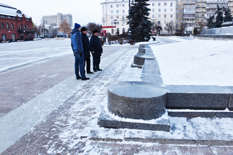 В Пензе отремонтируют основание памятника Ленину