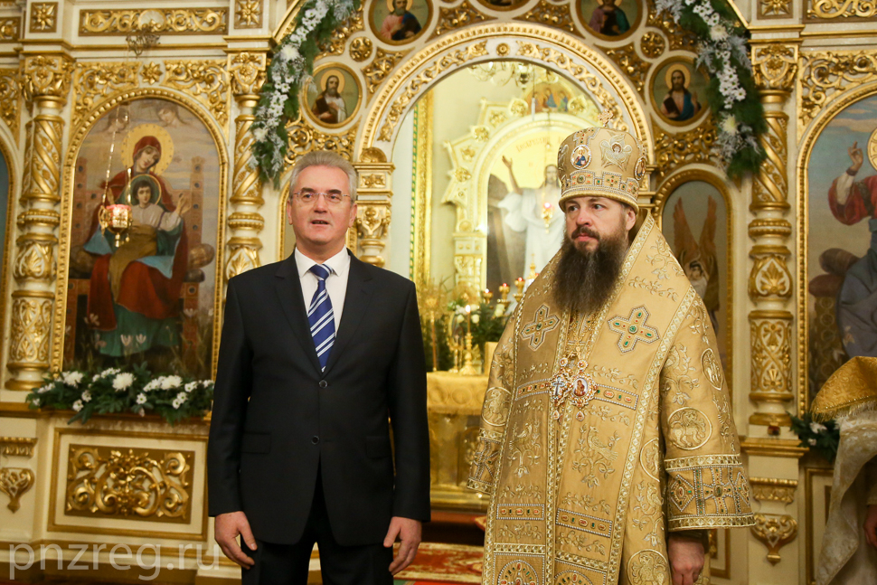 Иван Белозерцев поздравил пензенцев с Рождеством Христовым