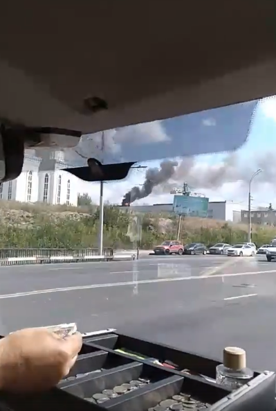 "От запаха становится жутко": пензячка сообщает о пожаре в районе мечети - видео