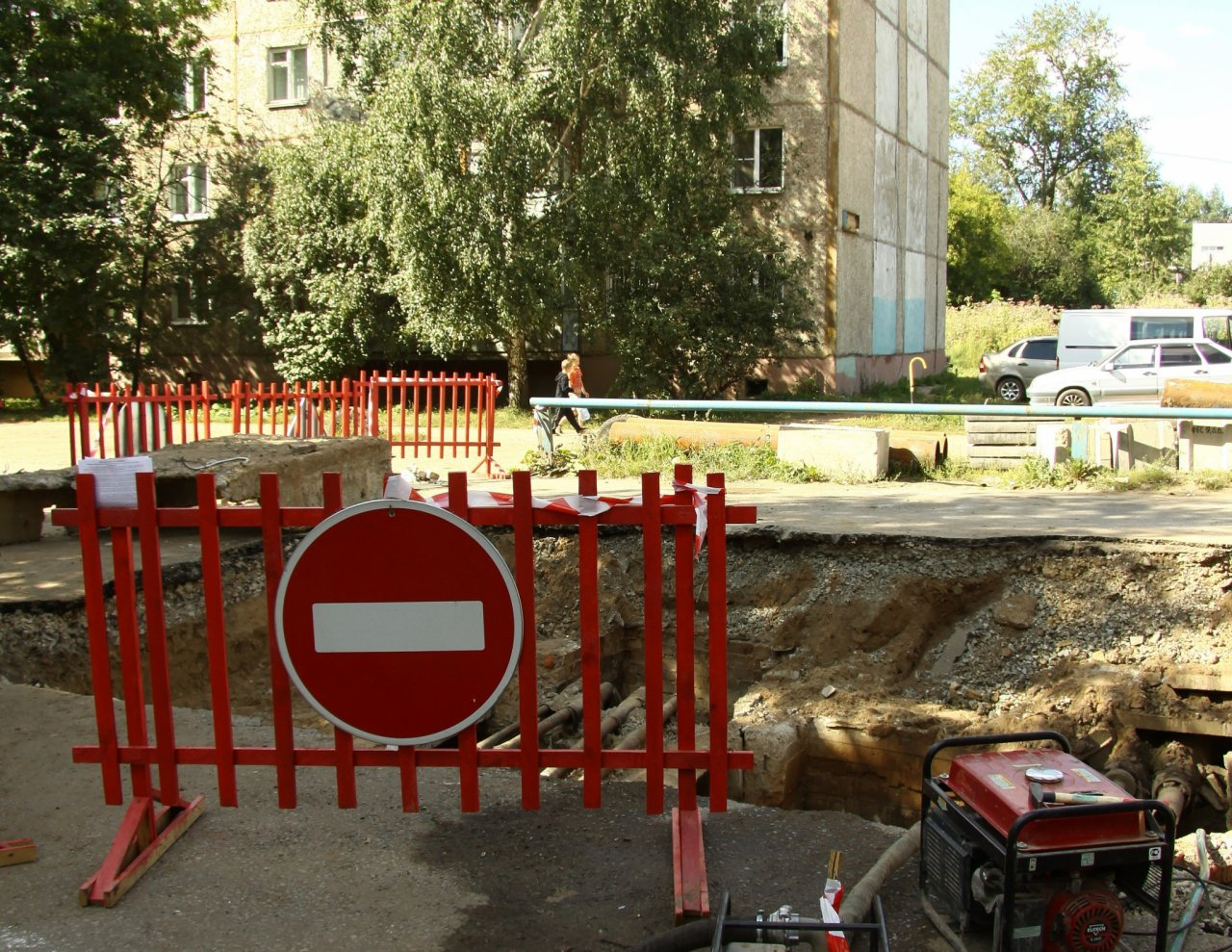 На проспекте Победы в Пензе началась реконструкция тепломагистрали