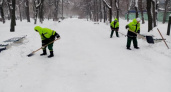 Пензенские коммунальщики борются с последствиями снегопада 