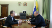 Мельниченко и директор Росстандарта Антон Шалаев обсудили работу с предприятиями региона