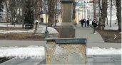 Пензенец требует отремонтировать памятник Лермонтова в Пензе 