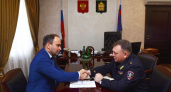 Владимир Фомин и начальник регионального УМВД России обсудили направления сотрудничества