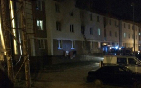 Ужасный пожар на улице Долгорукова