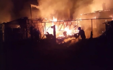 "Люди вмиг остались без крова": в Пензенской области был крупный ночной пожар